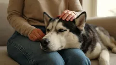 Proč vám pes pokládá tlapku nebo hlavu na kolena – co toto gesto ve skutečnosti znamená?