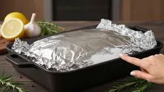 Nejčastější chyba při používání alobalu v troubě, kterou dělá skoro každý